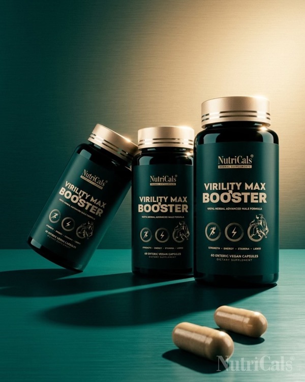 Three bottles with capsules